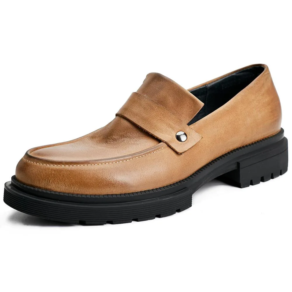 High Quality Genuine Leather business casual shoes mens designer shoes men high quality autumn winter British retro cowhide
High Quality Genuine Leather business casual shoes mens designer shoes men high quality autumn winter British retro cowhide