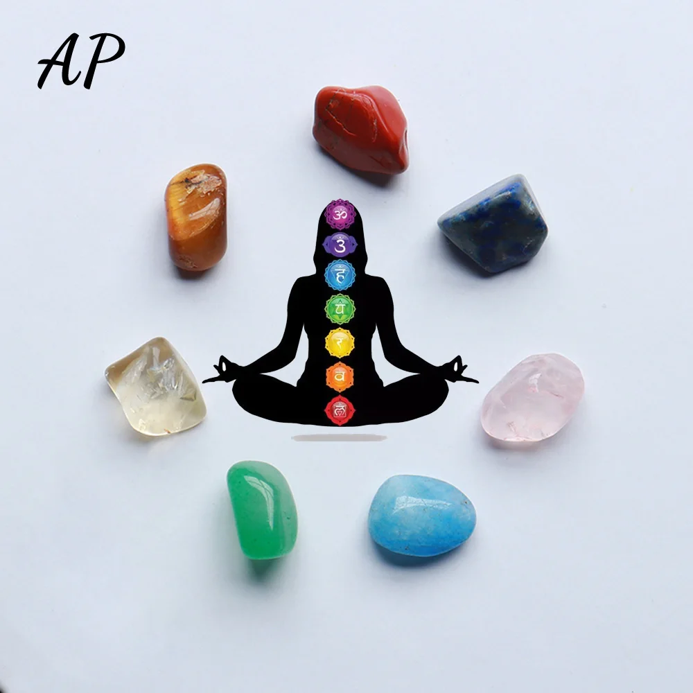 Natural Crystal Chakras Rose Quartz Stone Healing Meditation Reiki 7 Chakra Stone Set Children's Teaching Gifts
Natural Crystal Chakras Rose Quartz Stone Healing Meditation Reiki 7 Chakra Stone Set Children's Teaching Gifts