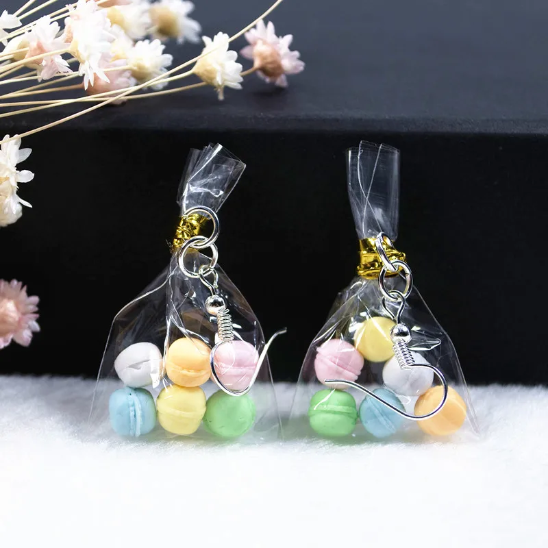 1pai Earrings for women CuteMini Simulation Food Macaron Cake And Bear bag drop earrings Children Birthday Gift
1pai Earrings for women CuteMini Simulation Food Macaron Cake And Bear bag drop earrings Children Birthday Gift