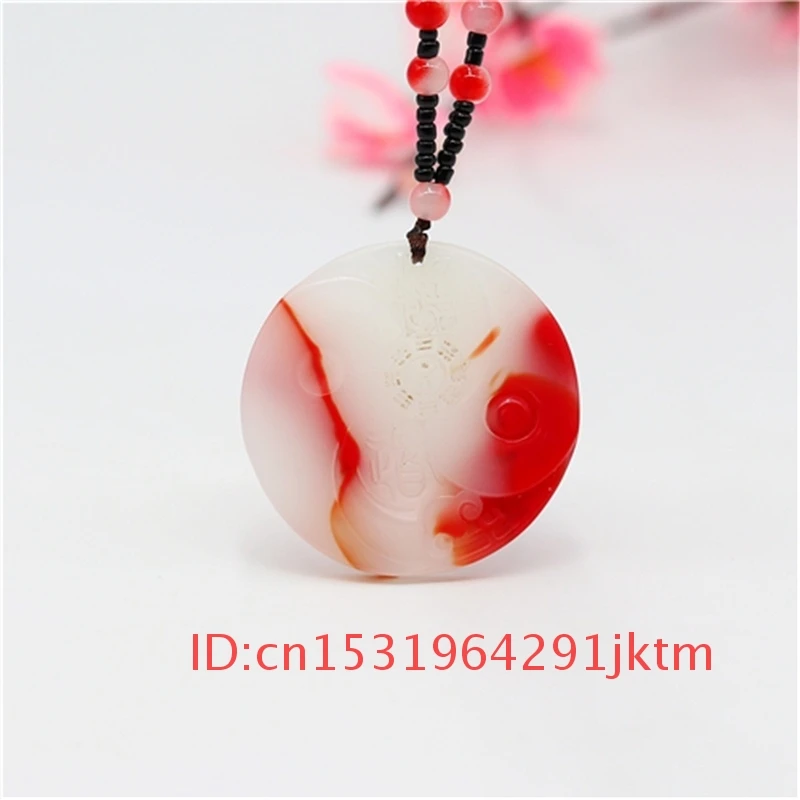 Tai Pendant Jadeite Amulet Charm Chi Fashion Necklace Jade Natural Gossip Men Women Gifts White Red Jewelry Chinese for Carved
Tai Pendant Jadeite Amulet Charm Chi Fashion Necklace Jade Natural Gossip Men Women Gifts White Red Jewelry Chinese for Carved