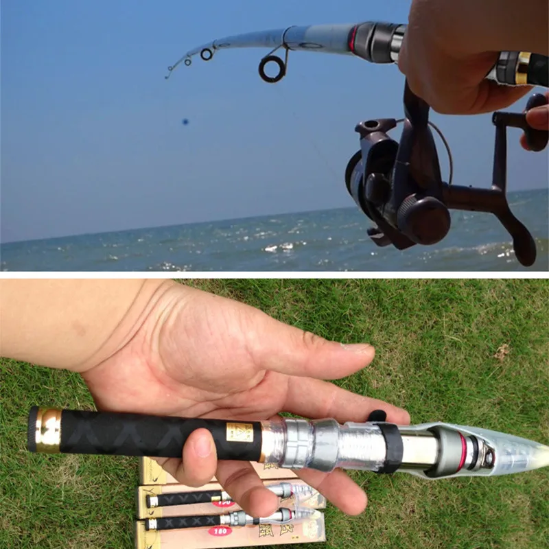 Diweini Carbon Telescopic Fishing Rod Mini Pocket Size Spinning UltraLight 1.8m 2.1m 2.4m 2.7m Fishing Rod Spinning Fishing Pole
Diweini Carbon Telescopic Fishing Rod Mini Pocket Size Spinning UltraLight 1.8m 2.1m 2.4m 2.7m Fishing Rod Spinning Fishing Pole