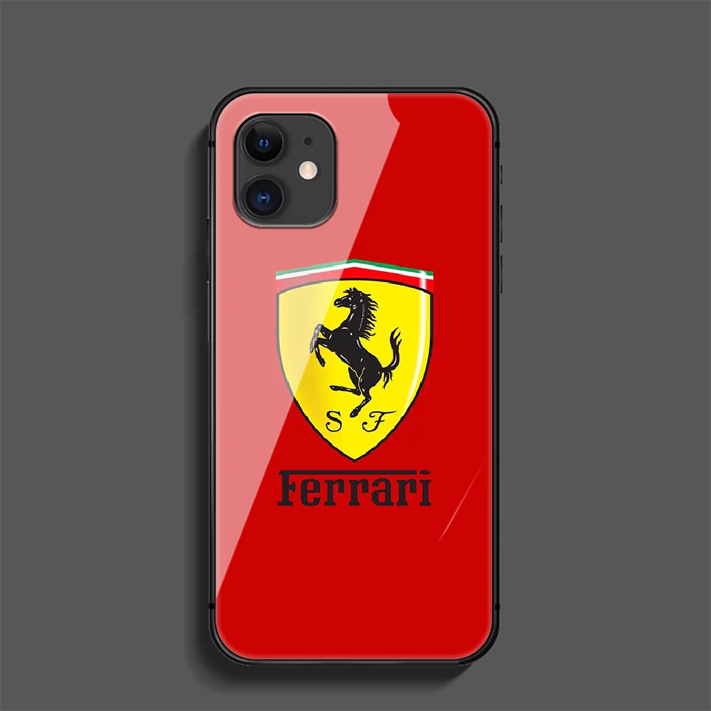 Sporting Car Ferrari Phone Tempered Glass Case Cover For Iphone 5 6 7 8 11 12 5S 6S X Xr XS Se Max Plus Pro Mini Bumper Back
Sporting Car Ferrari Phone Tempered Glass Case Cover For Iphone 5 6 7 8 11 12 5S 6S X Xr XS Se Max Plus Pro Mini Bumper Back