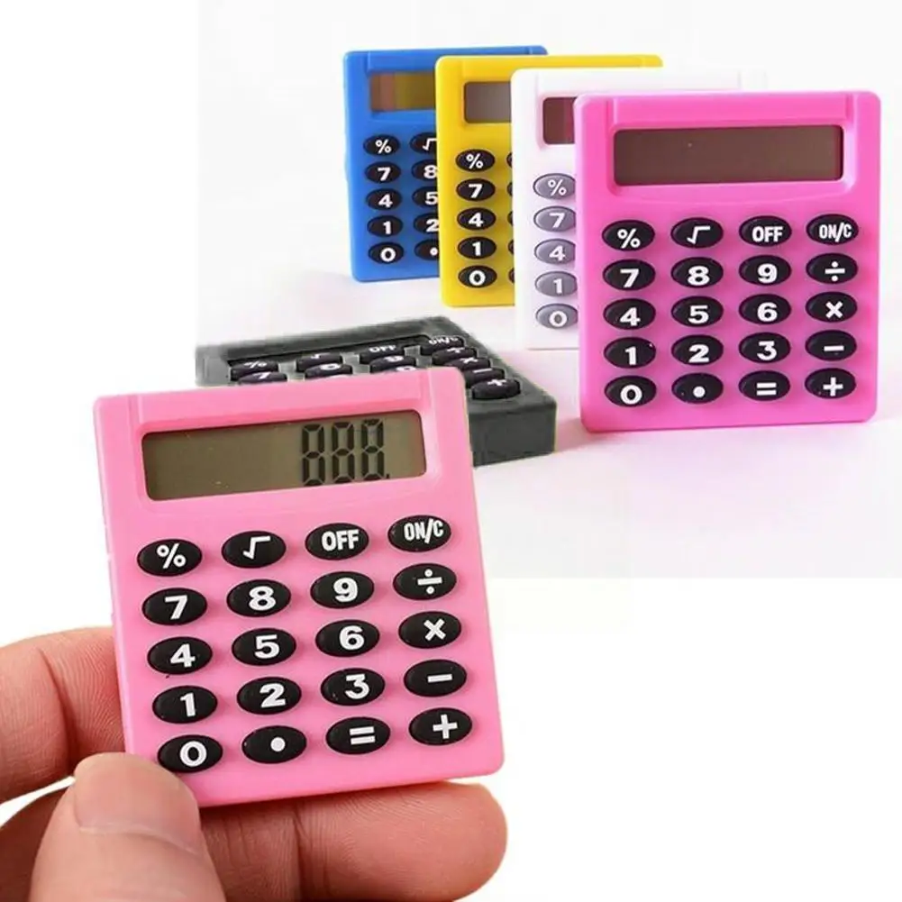 Mini Calculator Stationery Small Square Personalized Supply Student Office Digital Electronics School Candy Electr E9l1
Mini Calculator Stationery Small Square Personalized Supply Student Office Digital Electronics School Candy Electr E9l1