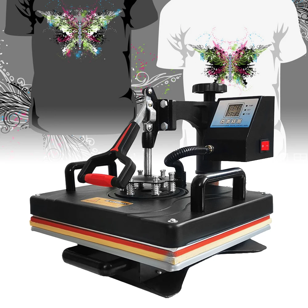 5 In 1 Multifunctional Shaking Head Heat Transfer Machine For Custom T-shirt Hat Cup Printing Heat Transfer Machine 12*15 inch
5 In 1 Multifunctional Shaking Head Heat Transfer Machine For Custom T-shirt Hat Cup Printing Heat Transfer Machine 12*15 inch