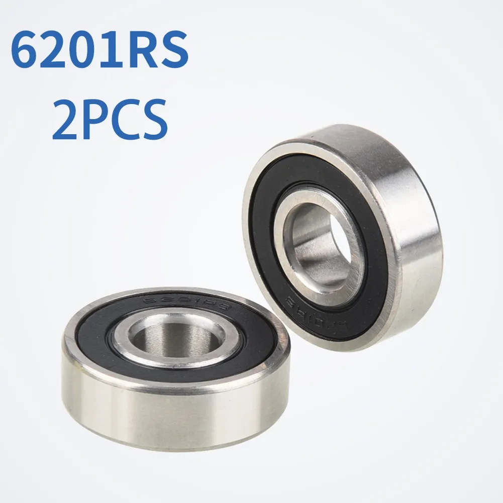 Black Silver 2pcs Bearings 6201-2RS High Quality Two Side Rubber Seal Ball Bearing 12x32x10 6201 2RS Skateboard Wheel Bearing
Black Silver 2pcs Bearings 6201-2RS High Quality Two Side Rubber Seal Ball Bearing 12x32x10 6201 2RS Skateboard Wheel Bearing