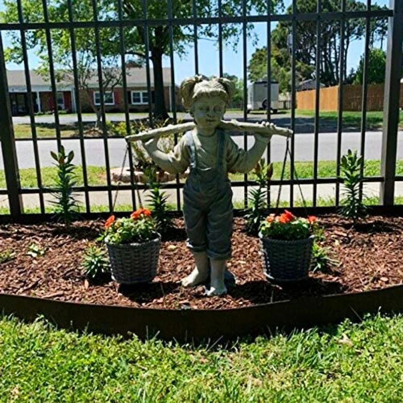 Flowers for Felicity Little Girl Garden Statue Two Tone Stone Garden Statues Sculptures Outdoor Yard Art Decoration 28GF
Flowers for Felicity Little Girl Garden Statue Two Tone Stone Garden Statues Sculptures Outdoor Yard Art Decoration 28GF