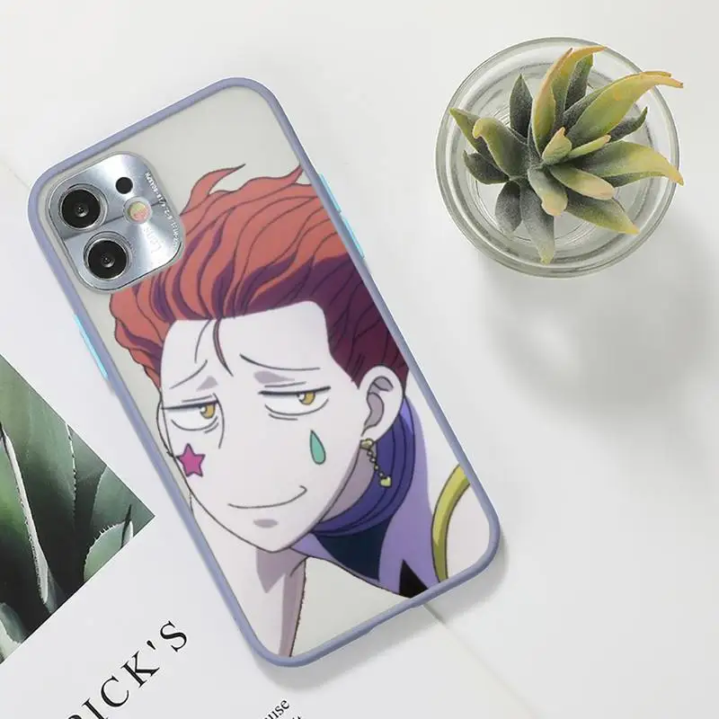 Hisoka Anime Hunter X hunter Phone Case For iPhone 12 11 Mini Pro XR XS Max 7 8 Plus X Matte transparent Gray Back Cover
Hisoka Anime Hunter X hunter Phone Case For iPhone 12 11 Mini Pro XR XS Max 7 8 Plus X Matte transparent Gray Back Cover