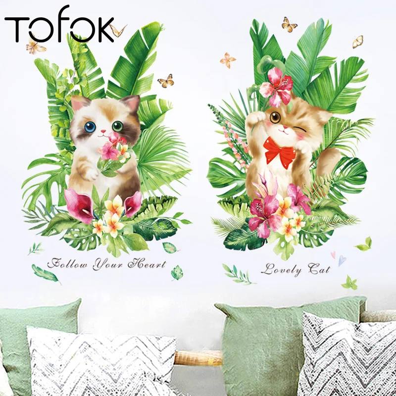 Фоторамка Tofok с зелеными растениями, настенные наклейки с котенком в горшке для детской комнаты, декоративные настенные наклейки для украше...
Фоторамка Tofok с зелеными растениями, настенные наклейки с котенком в горшке для детской комнаты, декоративные настенные наклейки для украше...