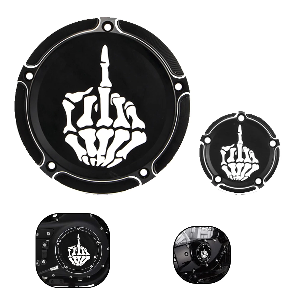 CNC Дерби таймер крышка двигателя для Dyna FLD Street Glide FLHTK FLHR Fatboy FXSTB-средний палец 
CNC Дерби таймер крышка двигателя для Dyna FLD Street Glide FLHTK FLHR Fatboy FXSTB-средний палец