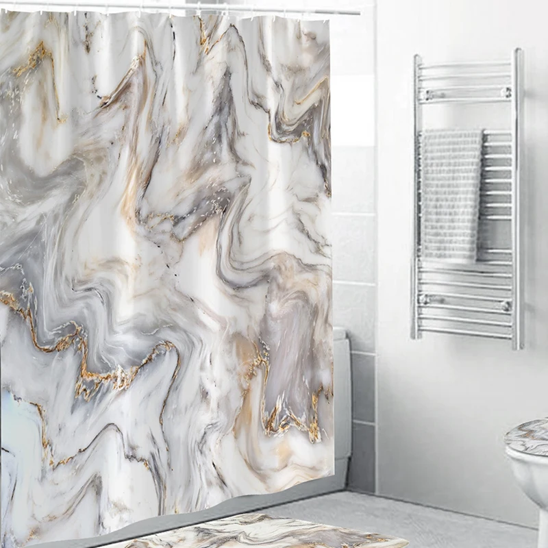 Art Marble Print Shower Curtain Modern Bathroom Washroom Decor Thick Bathtub Cover-Curtains Waterproof Bathroom Curtains
Art Marble Print Shower Curtain Modern Bathroom Washroom Decor Thick Bathtub Cover-Curtains Waterproof Bathroom Curtains