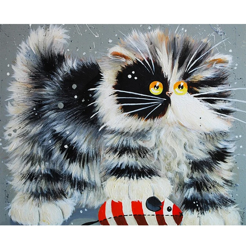 Painting By Number Cat Frame 40x50 On Canvas Handmade Adults For Drawing Coloring By Number Picture With Frame Home Decoration
Painting By Number Cat Frame 40x50 On Canvas Handmade Adults For Drawing Coloring By Number Picture With Frame Home Decoration