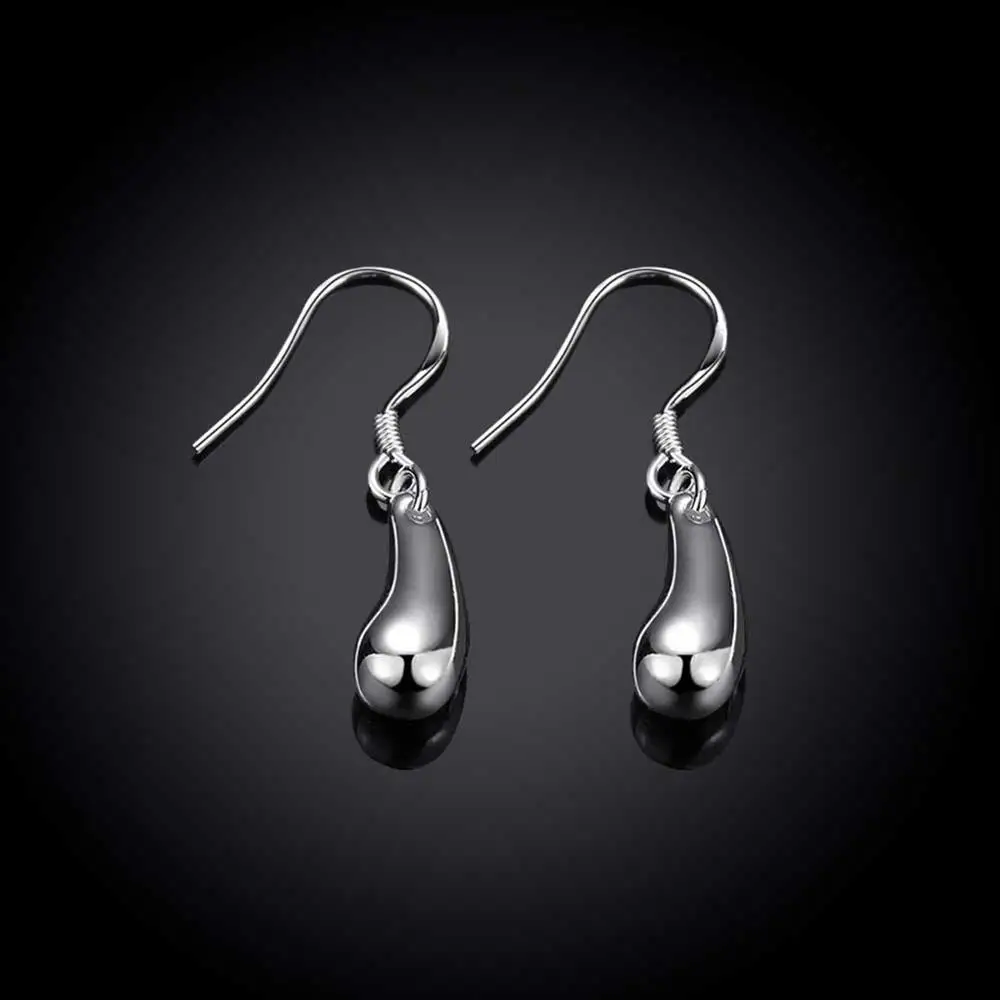2020 New Promotion 925 Silver Jewelry Earrings Teardrop / Water Drop Women Drop Earrings Fashion Gifts
2020 New Promotion 925 Silver Jewelry Earrings Teardrop / Water Drop Women Drop Earrings Fashion Gifts