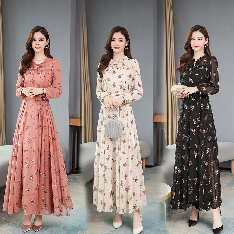 Early spring 2020 new collection waist show high and thin long large print fairy long-sleeved dress retro large size
Early spring 2020 new collection waist show high and thin long large print fairy long-sleeved dress retro large size