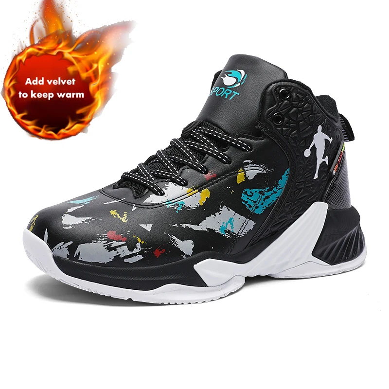 Winter high-top basketball shoes men's shoes fashion casual sports shoes ladies non-slip breathable shoes couple shoes keep warm
Winter high-top basketball shoes men's shoes fashion casual sports shoes ladies non-slip breathable shoes couple shoes keep warm