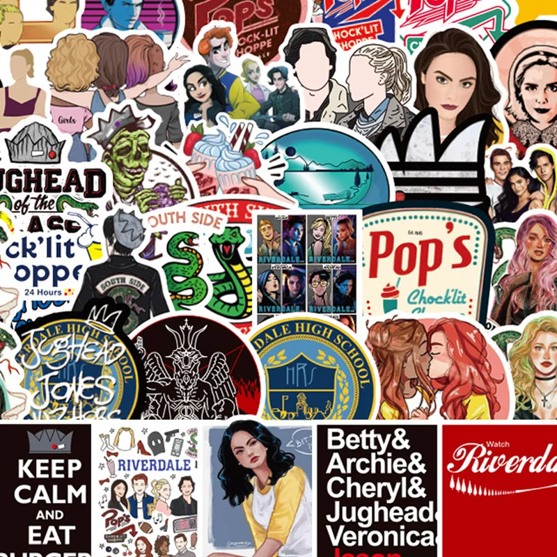 50pcs Riverdale tv show cosplay kids 90s paster gift toy cosplay funny decal scrapbooking diy phone laptop waterproof decoration
50pcs Riverdale tv show cosplay kids 90s paster gift toy cosplay funny decal scrapbooking diy phone laptop waterproof decoration