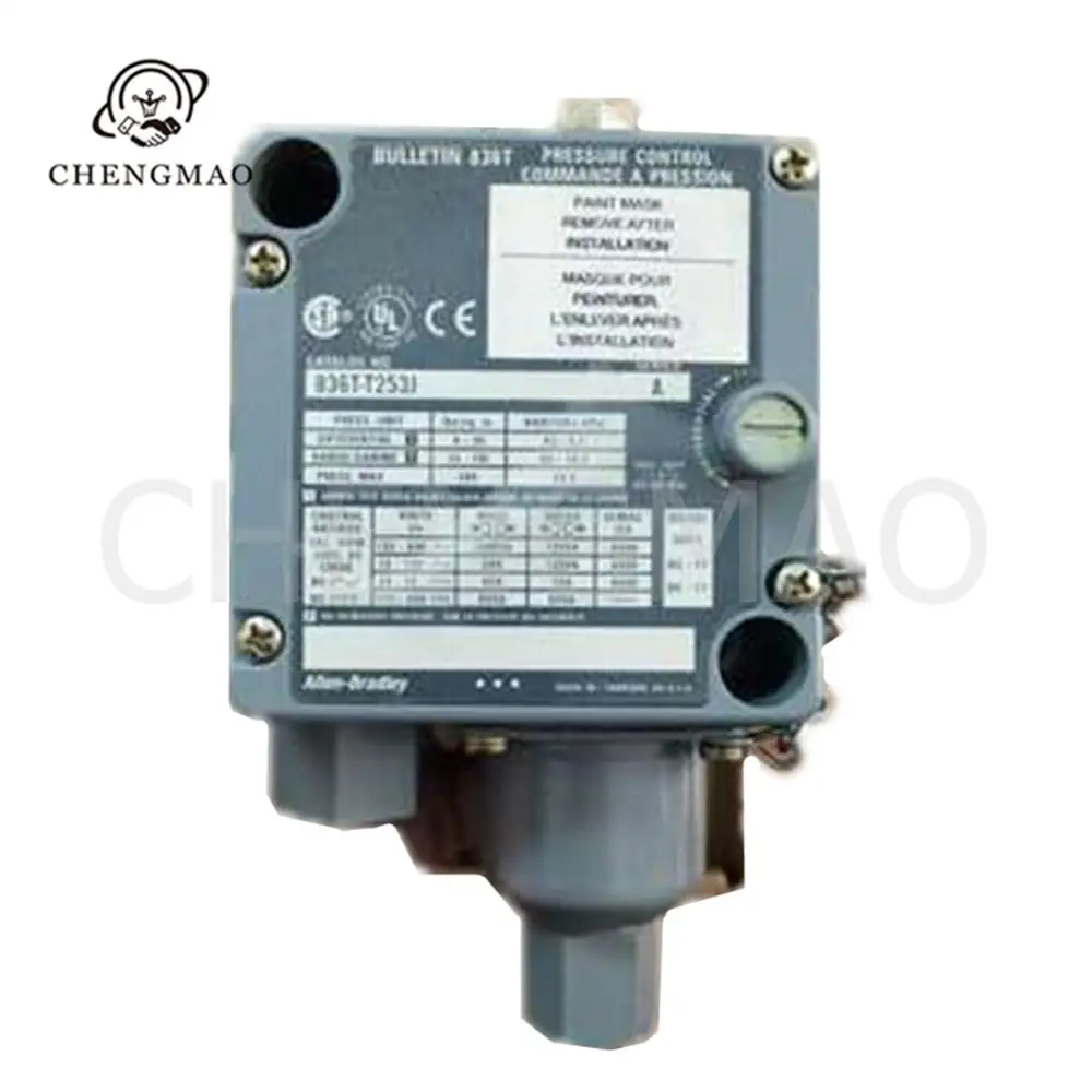 New Allen Bradley Switch Pressure Sensor 836T-T253J
New Allen Bradley Switch Pressure Sensor 836T-T253J