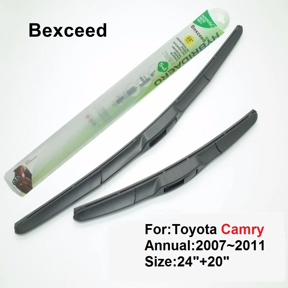 Гибридная щетка стеклоочистителя для Toyota Camry, 24 + 20 дюймов, Bexceed стеклоочистителя, 2007, 2008, 2009, 2010, 2011
Гибридная щетка стеклоочистителя для Toyota Camry, 24 + 20 дюймов, Bexceed стеклоочистителя, 2007, 2008, 2009, 2010, 2011