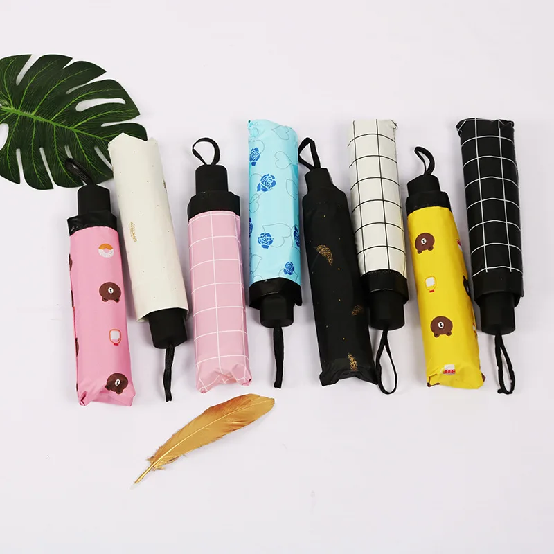Cartoon Bear Vinyl Umbrella Anti-ultraviolet Umbrella Three-fold Portable Sun Umbrella Girl Cute Umbrella Umbrella Rain Women
Cartoon Bear Vinyl Umbrella Anti-ultraviolet Umbrella Three-fold Portable Sun Umbrella Girl Cute Umbrella Umbrella Rain Women