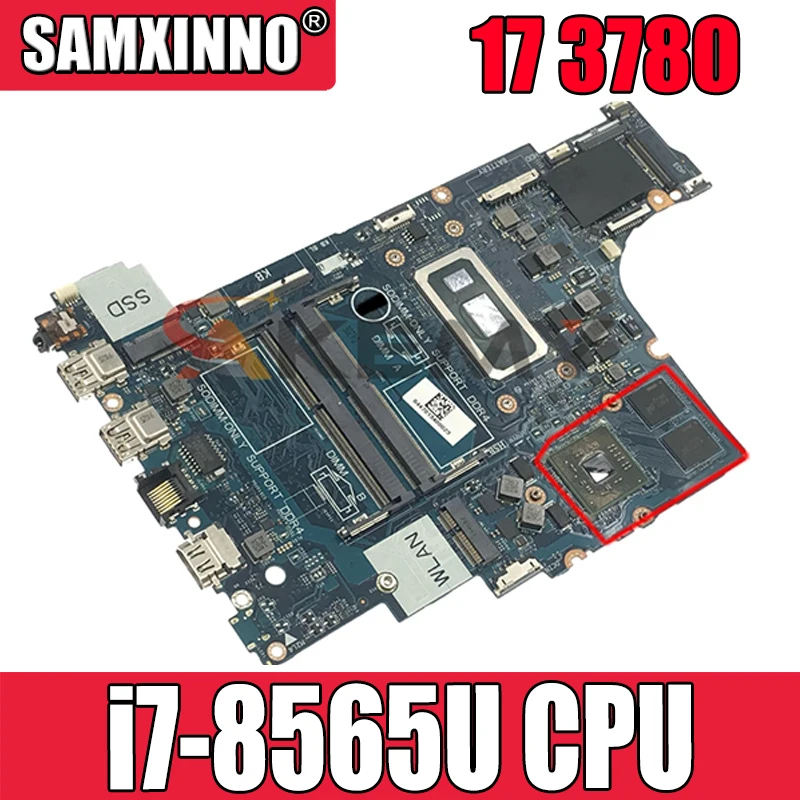 100% working for dell inspiron 17 3780 motherboard 0WTTRR EDI73 LA-G711P with i7-8565u inbuilt and tested ok
100% working for dell inspiron 17 3780 motherboard 0WTTRR EDI73 LA-G711P with i7-8565u inbuilt and tested ok