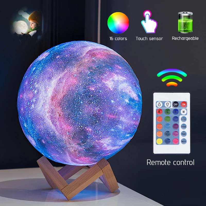 LED night lights for kids rooms usb 3D Print Moon Light Touch Moon Lamp Children's room Rechargeable Color Change decoration
LED night lights for kids rooms usb 3D Print Moon Light Touch Moon Lamp Children's room Rechargeable Color Change decoration