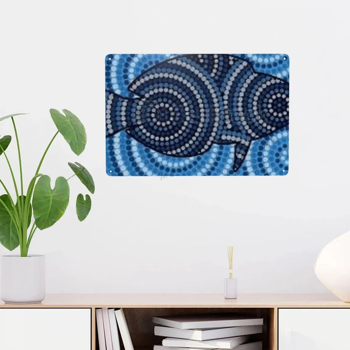 Живопись в горошек для детей, синяя рыба, металлические жестяные знаки, австралийская аборитейская живопись, железная живопись для дома, ба... 
Живопись в горошек для детей, синяя рыба, металлические жестяные знаки, австралийская аборитейская живопись, железная живопись для дома, ба...