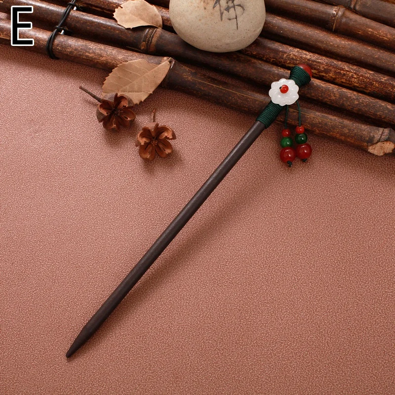 1PC Simple Hairpin Wooden Headdress Hair Accessories Hair Sticks Chinese Traditional Vintage
1PC Simple Hairpin Wooden Headdress Hair Accessories Hair Sticks Chinese Traditional Vintage
