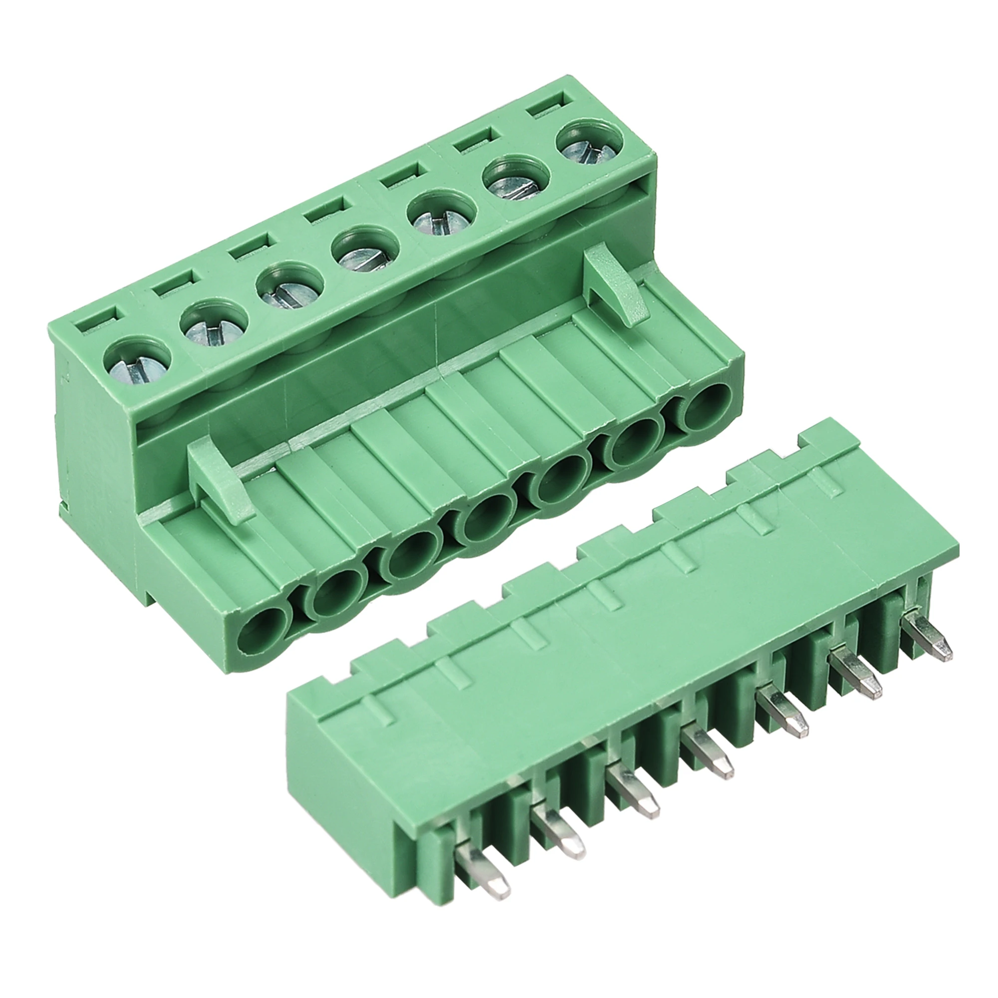 Uxcell 7 Pin 5.08mm Pitch Male Female PCB Screw Terminal Block Connector 10 Sets
Uxcell 7 Pin 5.08mm Pitch Male Female PCB Screw Terminal Block Connector 10 Sets