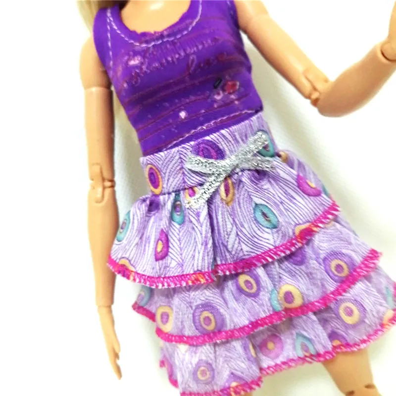 Violet Lace Dress Outfit Set for Barbie BJD Doll Clothes Accessories Play House Dressing Up Kids Toys
Violet Lace Dress Outfit Set for Barbie BJD Doll Clothes Accessories Play House Dressing Up Kids Toys