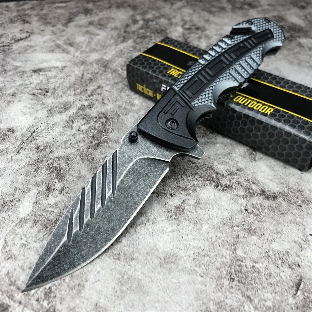 CR18MOV Blade Tactical Knife Aluminium Alloy Handle Outdoor Hunting Folding Knife Edc Bushcraft Utility Self-defense Jackknife
CR18MOV Blade Tactical Knife Aluminium Alloy Handle Outdoor Hunting Folding Knife Edc Bushcraft Utility Self-defense Jackknife