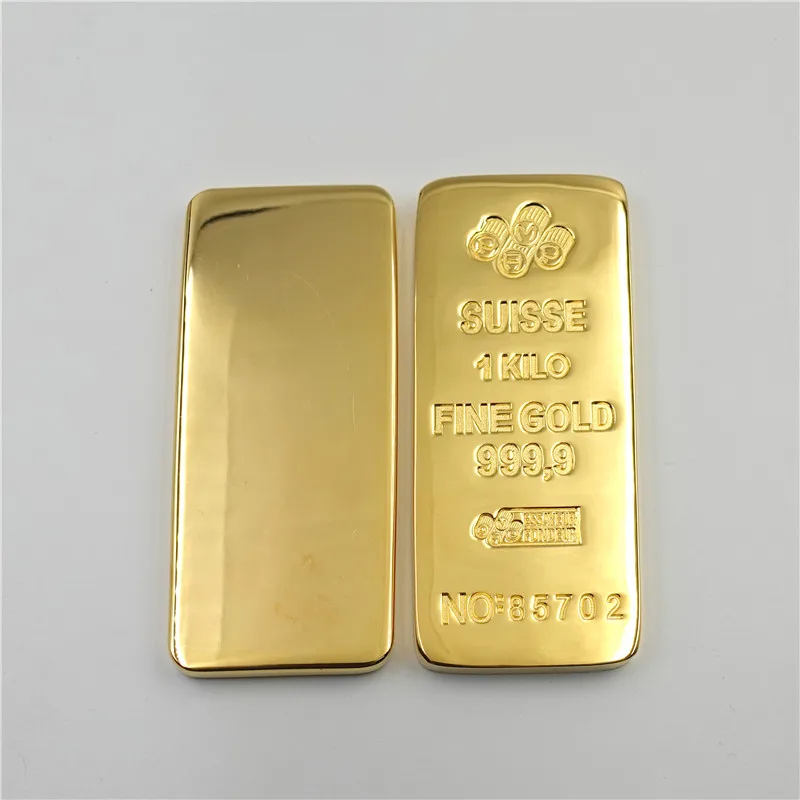1kg Brass Materials Replica Gold Bullion Gold Bar Gold Ingot 
1kg Brass Materials Replica Gold Bullion Gold Bar Gold Ingot