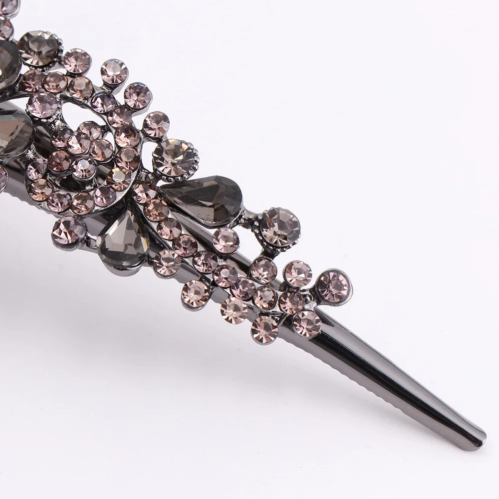 1Pc Duckbill Clip Rhinestone Studded Hairpin Hair Clip Bobby Pin Hair Styling Barrette Headwear Hair Accessory (Dark Blue)
1Pc Duckbill Clip Rhinestone Studded Hairpin Hair Clip Bobby Pin Hair Styling Barrette Headwear Hair Accessory (Dark Blue)