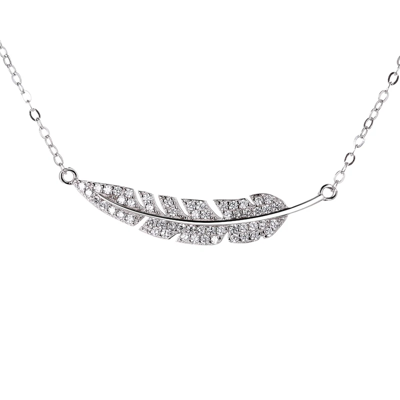 FAHMI Original Design 2021 New Style 100% 925 Sterling Silver feather All-Match Personality Exquisite Women's Necklace Free Shi
FAHMI Original Design 2021 New Style 100% 925 Sterling Silver feather All-Match Personality Exquisite Women's Necklace Free Shi