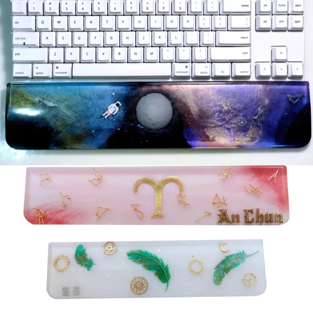 1 Pcs Keyboard Tray Epoxy Resin Molds PC Computer Fingerboard Pad Silicone Mold DIY Jewelry Making Home Decor Accessories
1 Pcs Keyboard Tray Epoxy Resin Molds PC Computer Fingerboard Pad Silicone Mold DIY Jewelry Making Home Decor Accessories