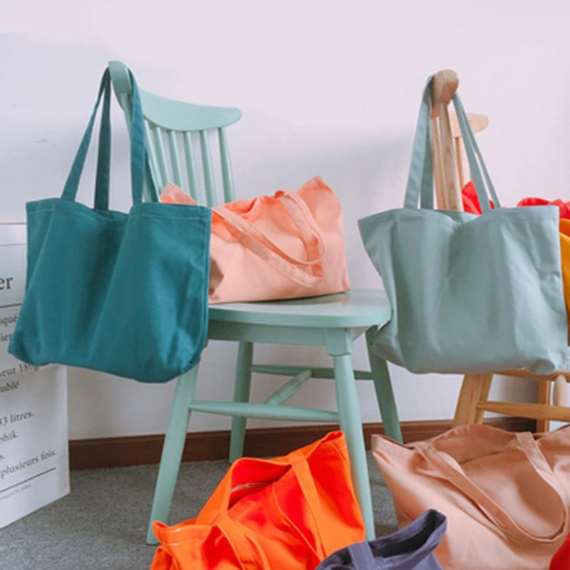 Cotton Canvas Women Shoulder Bag Grocery Foldable Eco Handbags Casual Reusable Shopping Bag Lady Tote Bags Large
Cotton Canvas Women Shoulder Bag Grocery Foldable Eco Handbags Casual Reusable Shopping Bag Lady Tote Bags Large
