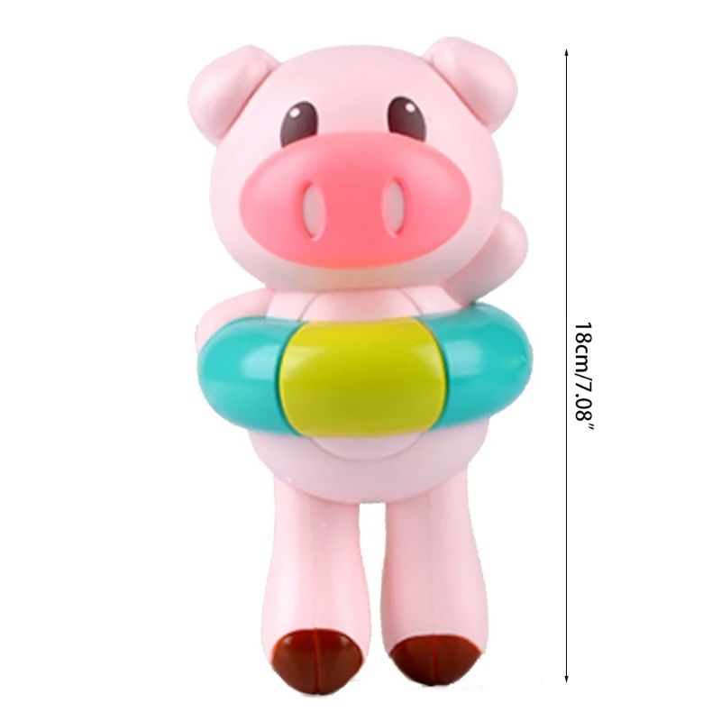 Baby Shower Toy, Cute Swimming Pig Animal Clockwork Model Kids Outdoor Swimming Pool Water Toy Pink
Baby Shower Toy, Cute Swimming Pig Animal Clockwork Model Kids Outdoor Swimming Pool Water Toy Pink