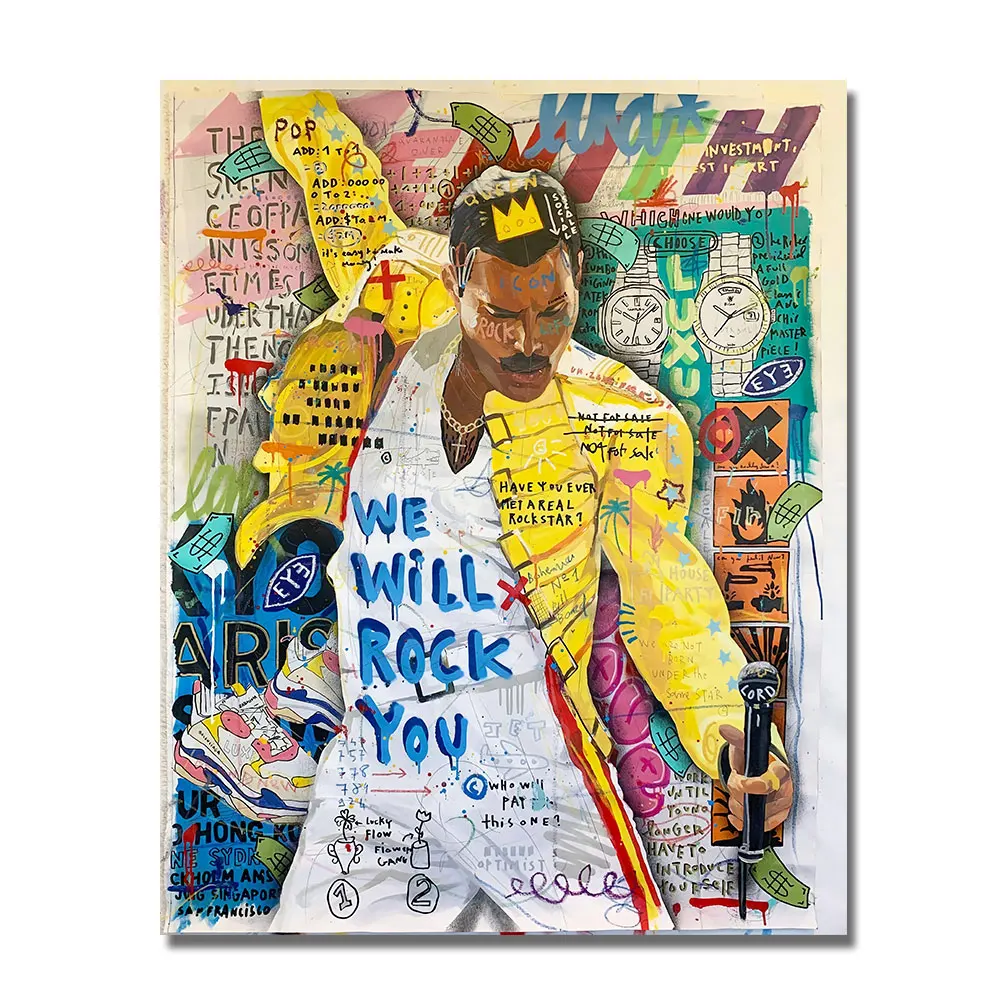 Graffiti Tupac Pop Hip Hop 1 Piece HD Prints Home Decor Painting Poster Wall Art Canvas Modular Pictures For Bedroom No Framed
Graffiti Tupac Pop Hip Hop 1 Piece HD Prints Home Decor Painting Poster Wall Art Canvas Modular Pictures For Bedroom No Framed