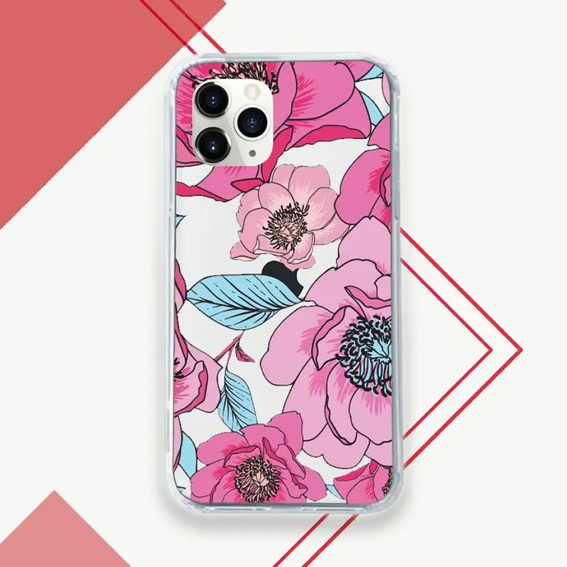 Flower Fashionable colorful beautiful Phone Case Transparent for iPhone 11 12 mini pro XS MAX 8 7 6 6S Plus X 5S SE 2020 XR
Flower Fashionable colorful beautiful Phone Case Transparent for iPhone 11 12 mini pro XS MAX 8 7 6 6S Plus X 5S SE 2020 XR