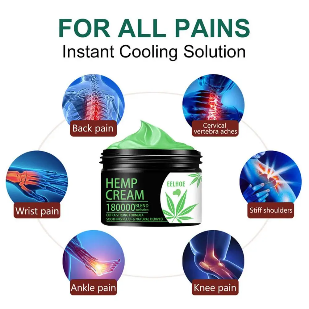 Natural Anti-Inflammation Hemp Cream For Neck Pain Balm Ointment Pain Relief Relieve Musle Relief Hemp Cream Relief Arthrit
Natural Anti-Inflammation Hemp Cream For Neck Pain Balm Ointment Pain Relief Relieve Musle Relief Hemp Cream Relief Arthrit