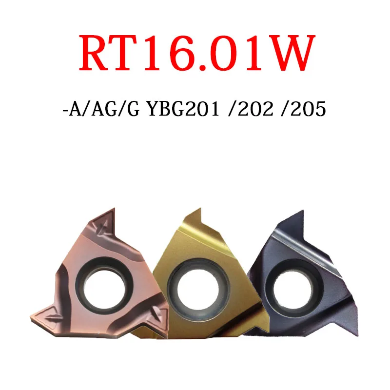 External Threading Inserts 10PCS RT16.01W A60 AG55PB AG60 AG60B AG60PB G60P YBG201 YBG205 YBG202 Turning Tool Holder Boring Bar
External Threading Inserts 10PCS RT16.01W A60 AG55PB AG60 AG60B AG60PB G60P YBG201 YBG205 YBG202 Turning Tool Holder Boring Bar