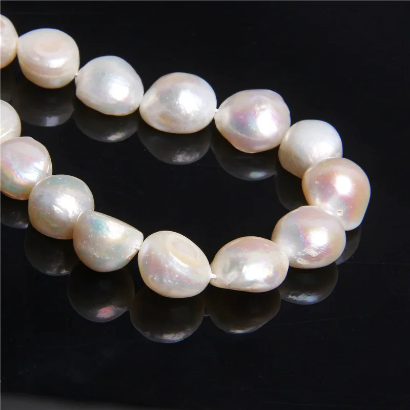 12-13mm Natural real Freshwater Pearls beads charm wholesale white round irregular pearl bead for jewelry making bracelet diy 
12-13mm Natural real Freshwater Pearls beads charm wholesale white round irregular pearl bead for jewelry making bracelet diy