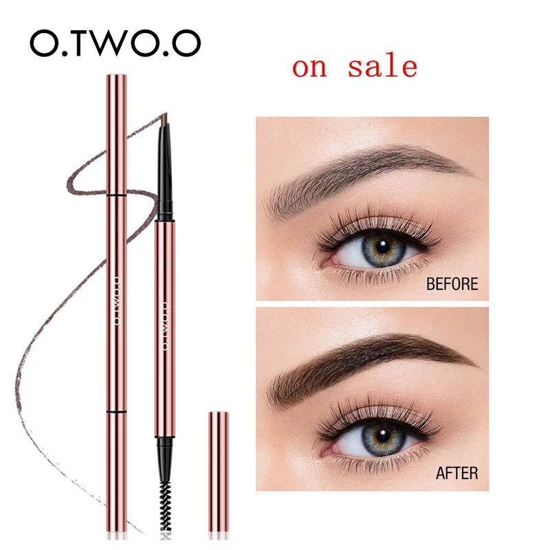 O.TWO.O Ultra Fine Triangle Eyebrow Pencil 6 Colors Precise Brow Natural Long Lasting Waterproof Blonde Brown Eye Brow Makeup
O.TWO.O Ultra Fine Triangle Eyebrow Pencil 6 Colors Precise Brow Natural Long Lasting Waterproof Blonde Brown Eye Brow Makeup