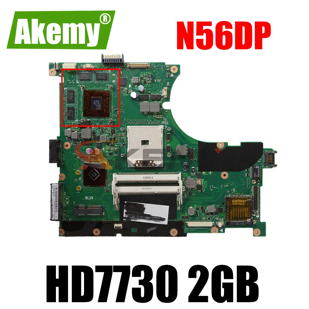N56DP Laptop motherboard For ASUS N56DP N56D HD7730 2GB Notebook Mainboard REV:2.0 216-0834065 DDR3
N56DP Laptop motherboard For ASUS N56DP N56D HD7730 2GB Notebook Mainboard REV:2.0 216-0834065 DDR3