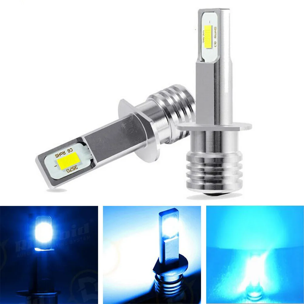 2Pcs H1 Ice Blue Car Turn Signals Light High Power LED Fog Light Driving Light Car Driving Bulb 3570 Lamp Beads
2Pcs H1 Ice Blue Car Turn Signals Light High Power LED Fog Light Driving Light Car Driving Bulb 3570 Lamp Beads