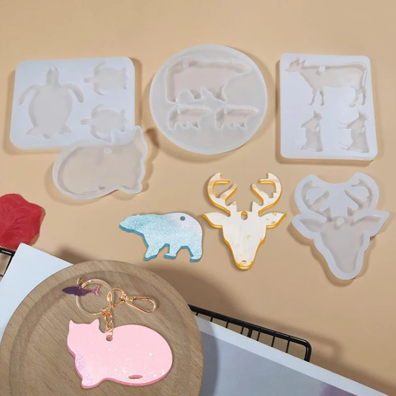 Animal Pendant DIY Silicone Mold For UV Resin Jewelry Making Epoxy Resin Crafts Jewelry Tools
Animal Pendant DIY Silicone Mold For UV Resin Jewelry Making Epoxy Resin Crafts Jewelry Tools