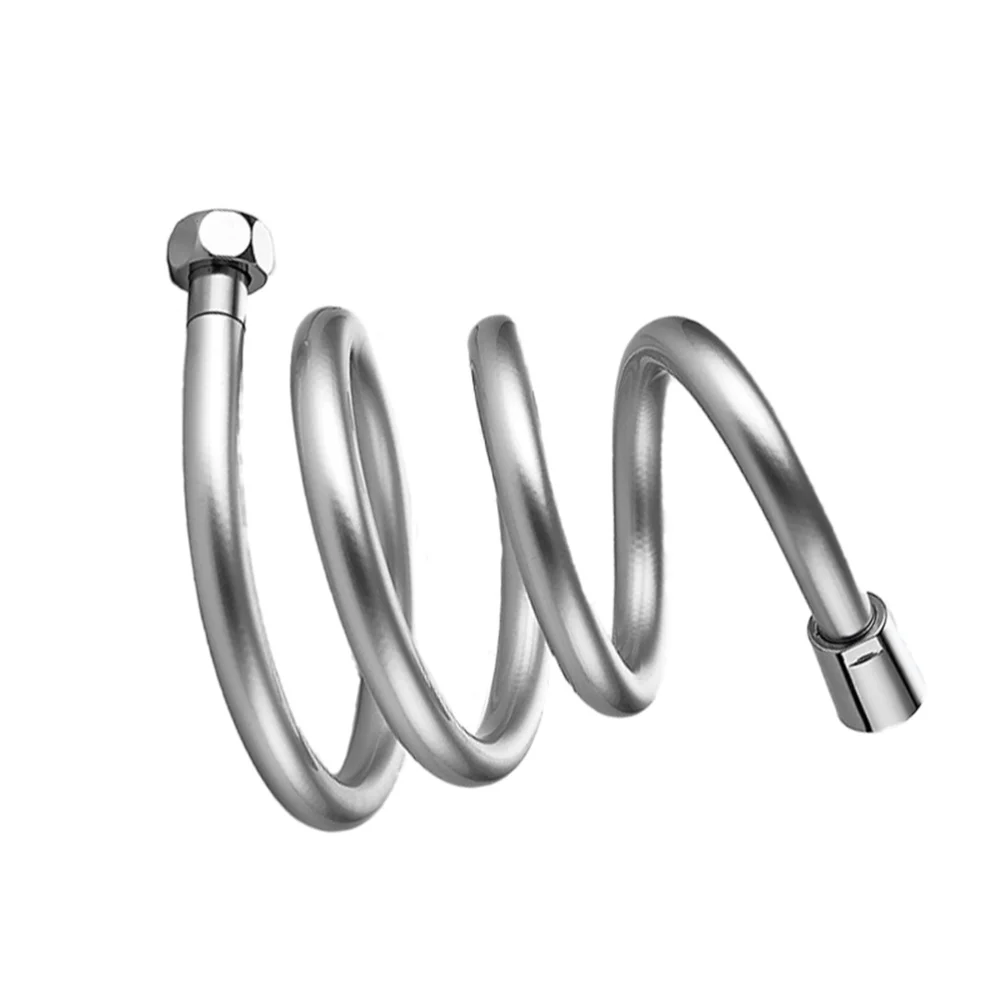 High Pressure Explosion-proof Tube PVC Shower Hose Thicken Sprayer Hose Bathroom Handheld Connection Tube (1.2M Silver)
High Pressure Explosion-proof Tube PVC Shower Hose Thicken Sprayer Hose Bathroom Handheld Connection Tube (1.2M Silver)