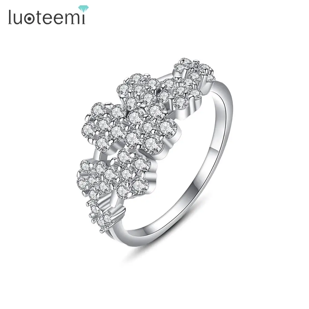 LUOTEEMI New Design Trendy Ring for Women Engagement Fashion Shiny Cubic Zircon Jewelry Wedding Party Christmas Gifts
LUOTEEMI New Design Trendy Ring for Women Engagement Fashion Shiny Cubic Zircon Jewelry Wedding Party Christmas Gifts
