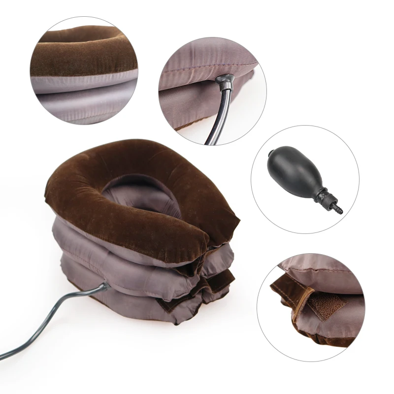U Neck Pillow Air Inflatable Pillow Cervical Brace Neck Shoulder Pain Relax Support Massager Pillow Air Cushion Traction Soft
U Neck Pillow Air Inflatable Pillow Cervical Brace Neck Shoulder Pain Relax Support Massager Pillow Air Cushion Traction Soft