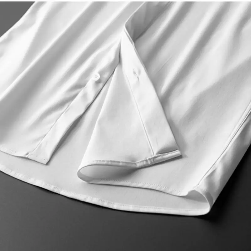 Men's social shirt Male Shirts Luxury Long Sleeve Solid Color Casual Mens Dress Shirts Fashion Slim Fit Party Man Shirts
Men's social shirt Male Shirts Luxury Long Sleeve Solid Color Casual Mens Dress Shirts Fashion Slim Fit Party Man Shirts
