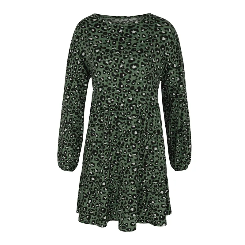 JIAK Woman Dresses Vintage Floral Leopard Print Casual Long Sleeve Knit Dresses Fall 2021 Trendy Clothes For Women Robe Femme
JIAK Woman Dresses Vintage Floral Leopard Print Casual Long Sleeve Knit Dresses Fall 2021 Trendy Clothes For Women Robe Femme