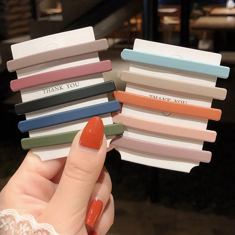 Fashion Women Metal Acetate Hair Pin Clip Geometric Hairpins Hair Accessories Hair Styling Tool Hairdressing One-word Hairpins
Fashion Women Metal Acetate Hair Pin Clip Geometric Hairpins Hair Accessories Hair Styling Tool Hairdressing One-word Hairpins
